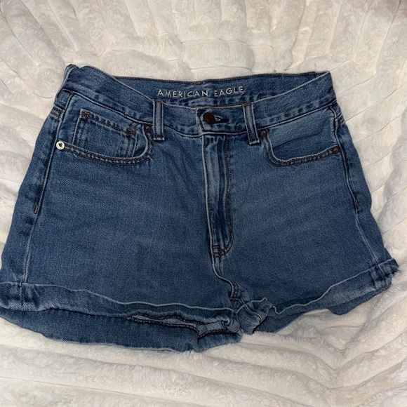 American Eagle Outfitters Pants - American Eagle Outfitters Dark Blue Jean Shorts